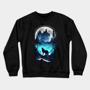 Lone Wolf 02 Crewneck Sweatshirt